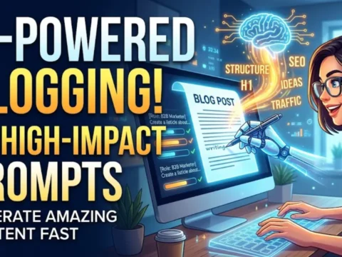 High-Impact Prompts for Generating Blog Content with AI