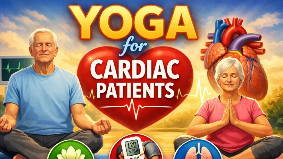 Yoga and its aspects for Cardiac Patients.