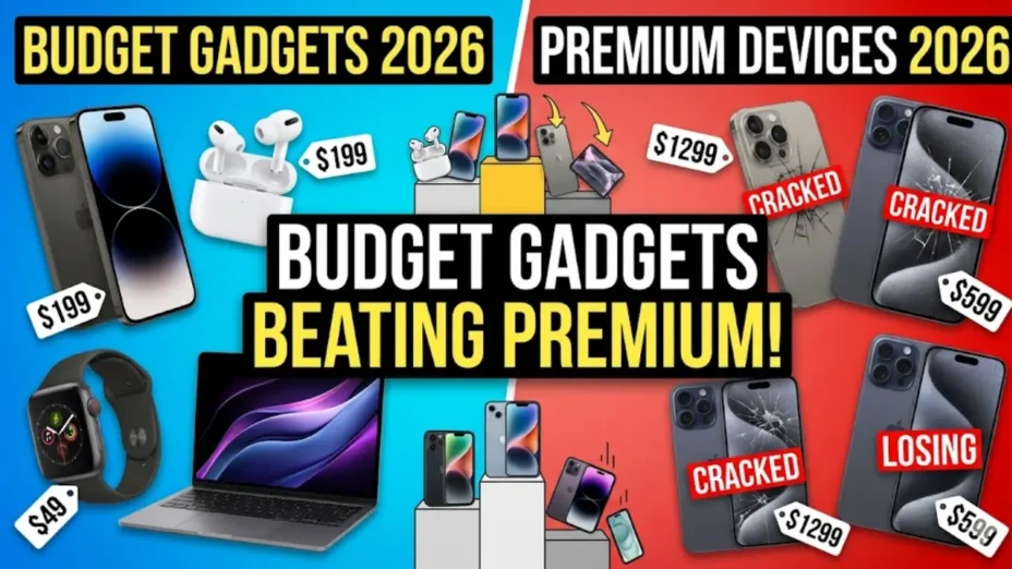 Budget Gadgets Quietly Beating Premium Devices in 2026