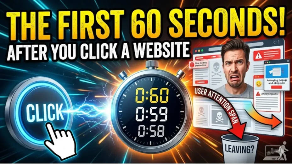 What Happens in the First 60 Seconds After You Click a Website