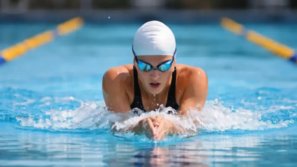Perfect Breast stroke posture in swimming