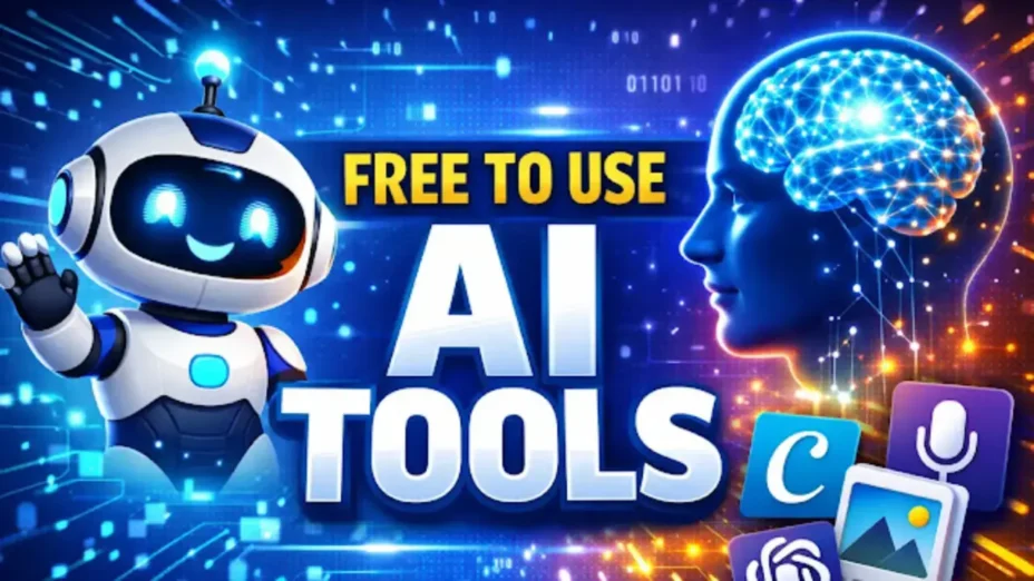 25 Free to Use AI Tools available for you. Free to use AI Tools.