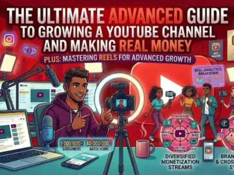 Guide to Growing a YouTube Channel and Making Money.