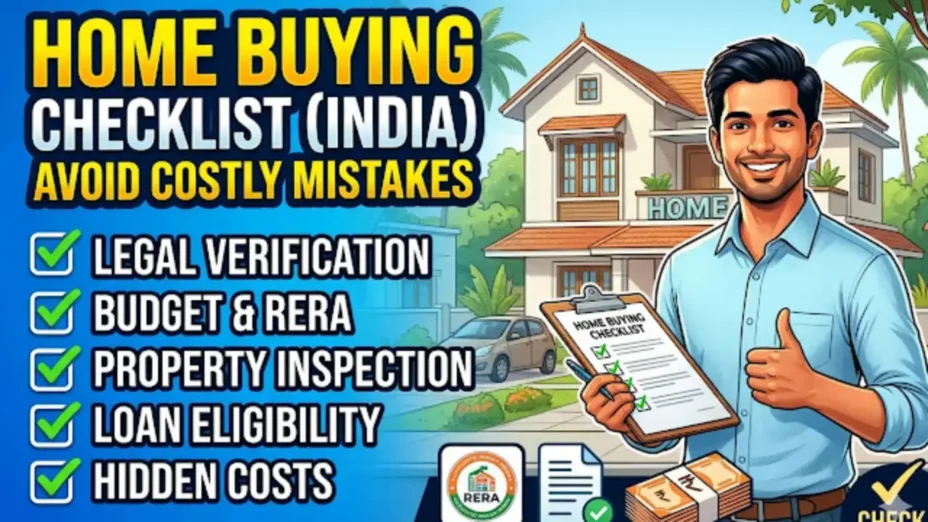 Home Buying Checklist in India Avoid Costly Mistakes