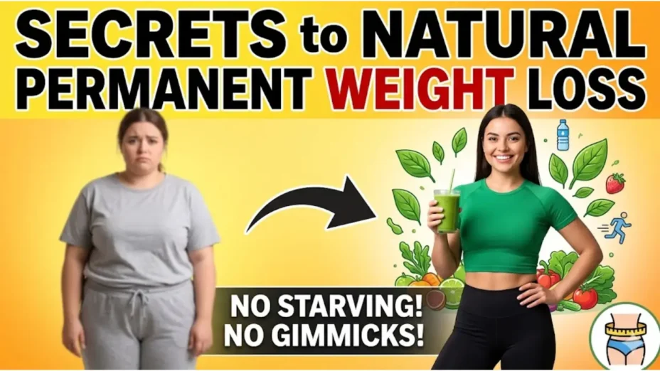 Secrets to Natural Permanent Weight Loss.