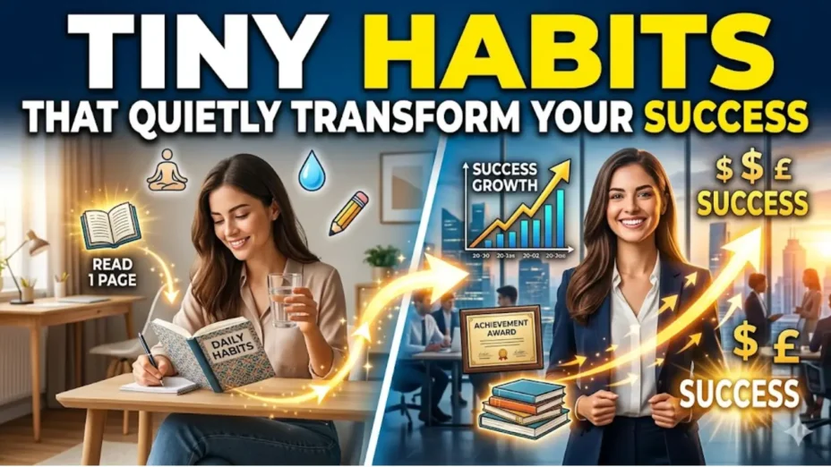 Tiny Habits That Quietly Transform Your Success, Productivity, and Mindset.