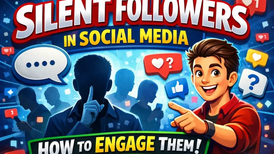 Silent Followers in Social Media and engaging them