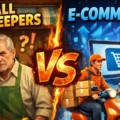 Shopkeepers vs E-commerce