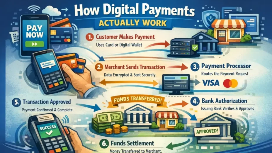 How Digital Payments Actually Work How Digital Payments Actually Work