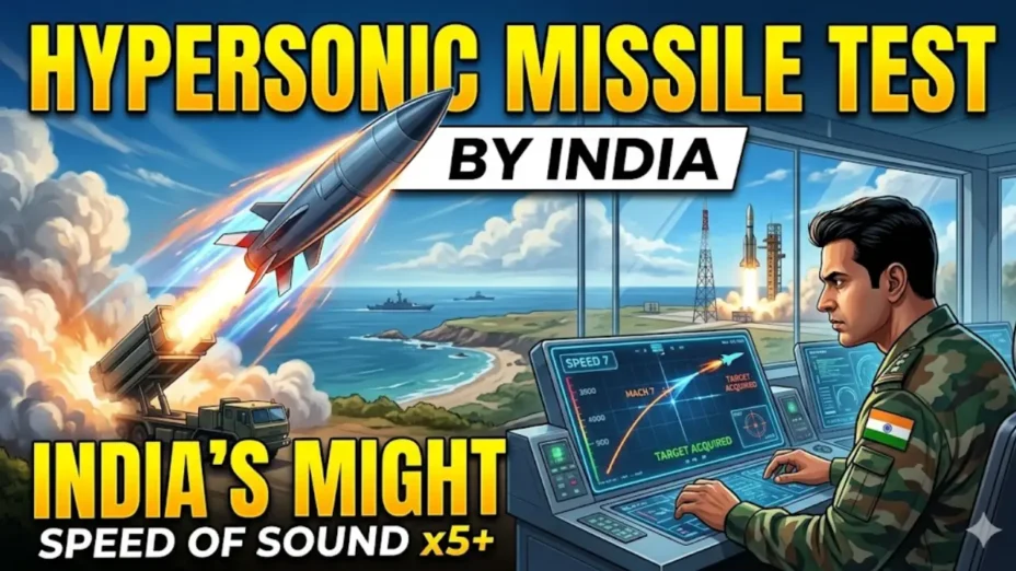 Hypersonic Missile Test by India